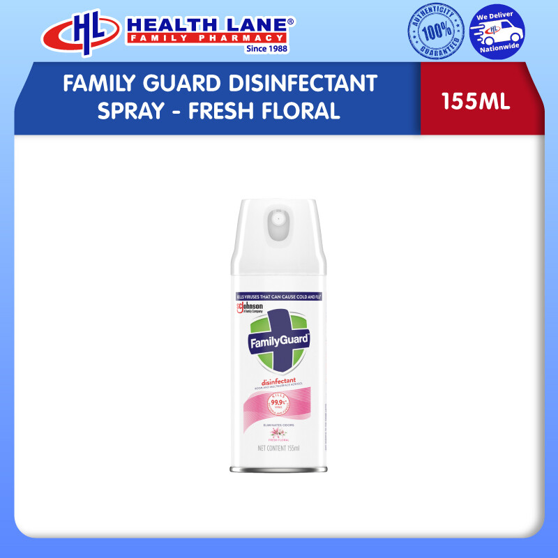 FAMILY GUARD DISINFECTANT SPRAY- FRESH FLORAL (155ML)